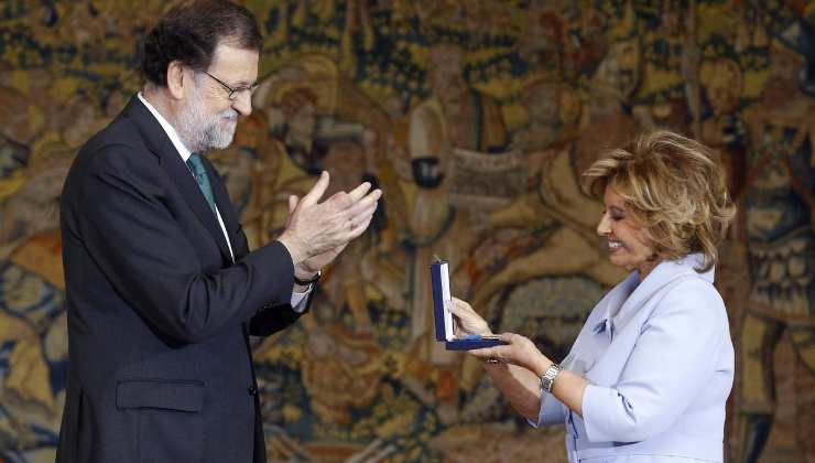 María Teresa Campos y Rajoy