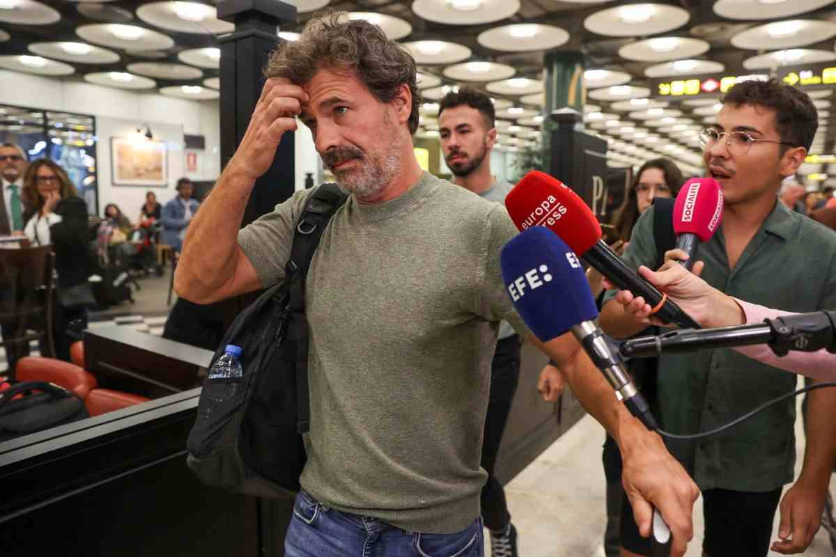 Rodolfo Sancho ya está en España tras visitar a su hijo