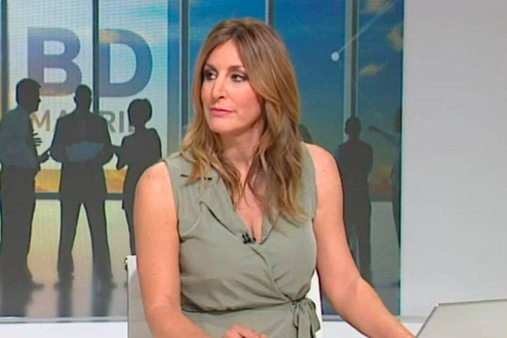 Laura Gómez, presentadora de 'Buenos días Madrid'.