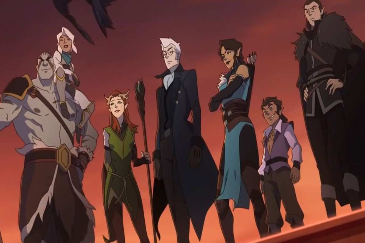 Protagonistas de la serie Vox Machina.