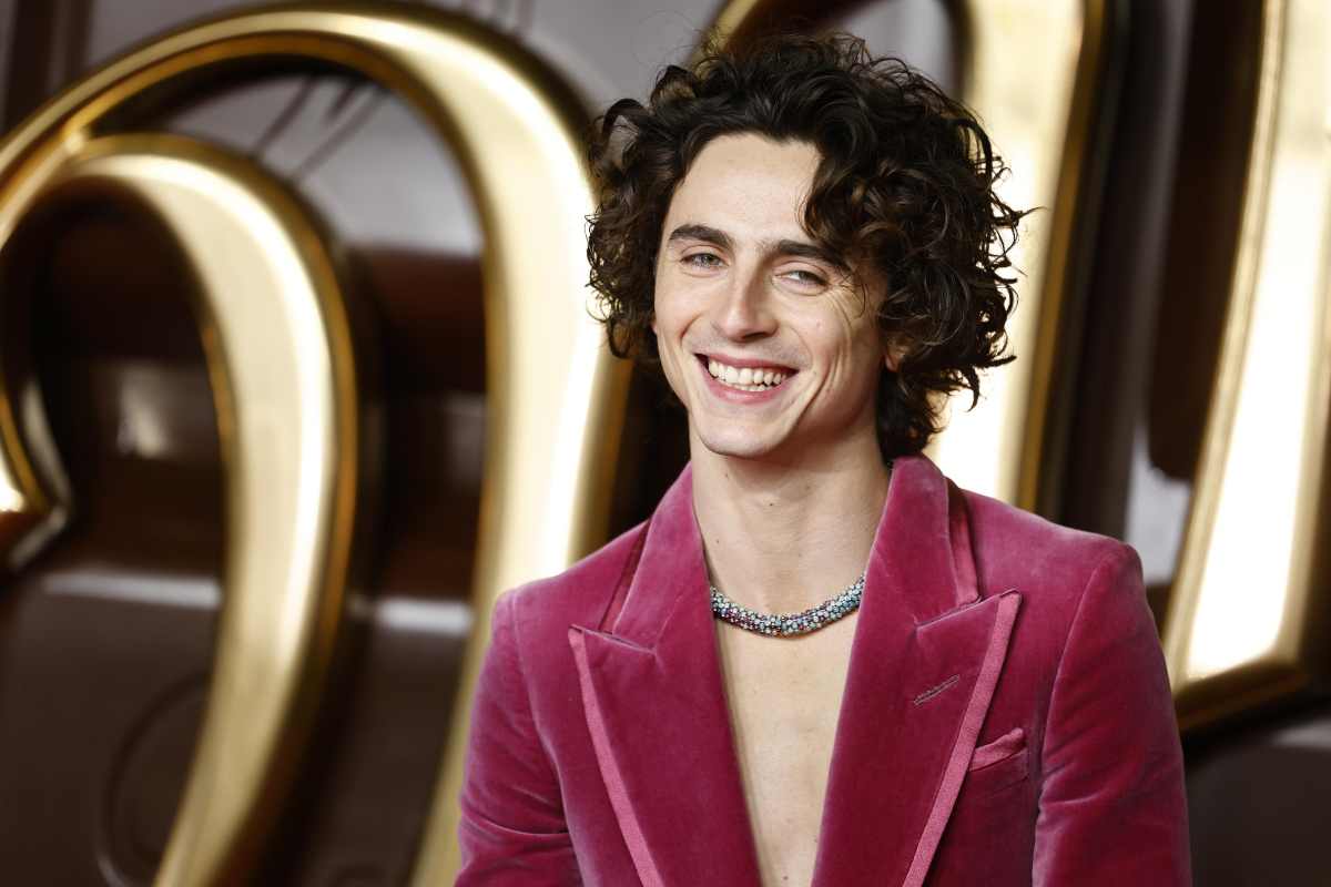 Timothée Chalamet deslumbra Navidades